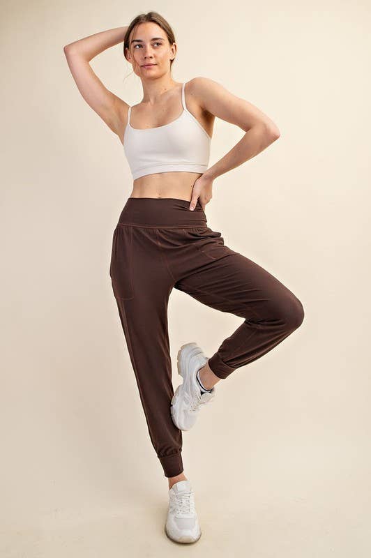 Butter Soft Solid Jogger with Pockets